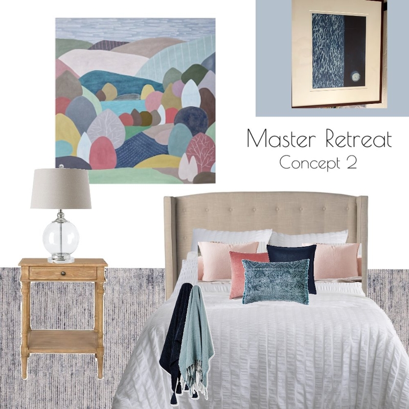 Warwick St Project - Master Retreat 2 Mood Board by Blush Interior Styling on Style Sourcebook