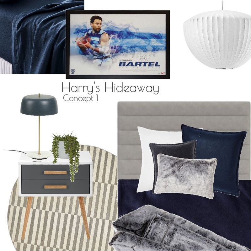 Harry's Hideaway 2 Mood Board by Blush Interior Styling on Style Sourcebook