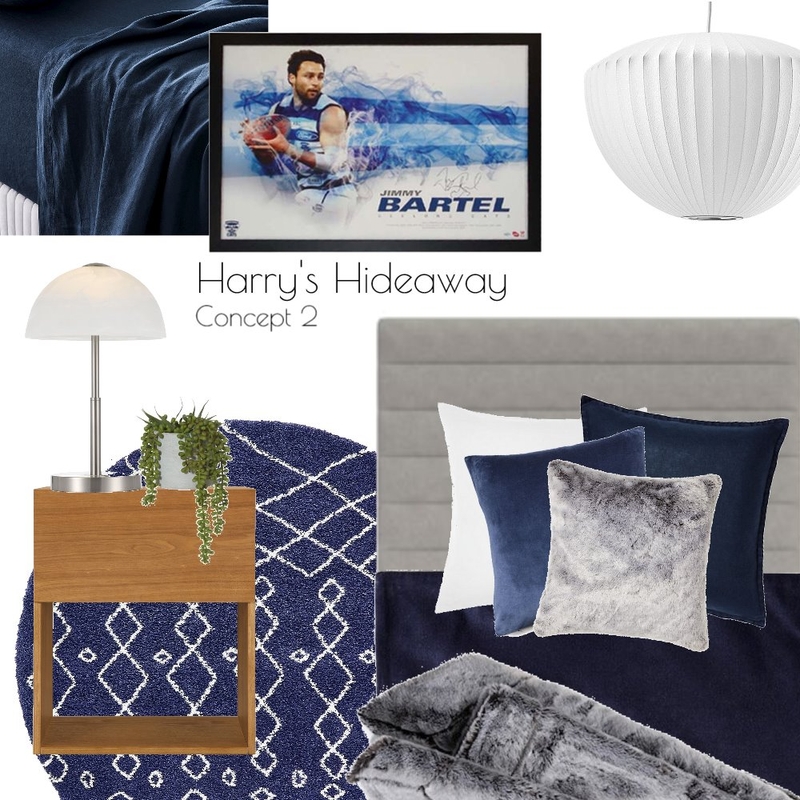 Harry's Hideaway 2 Mood Board by Blush Interior Styling on Style Sourcebook