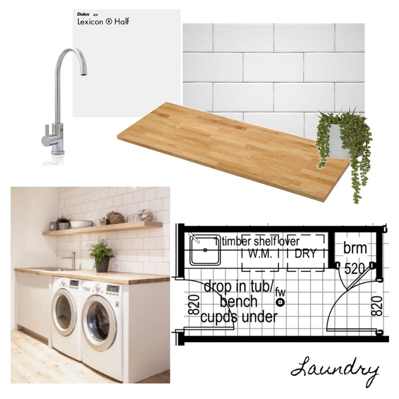 Laundry Mood Board by Building with the Bells on Style Sourcebook