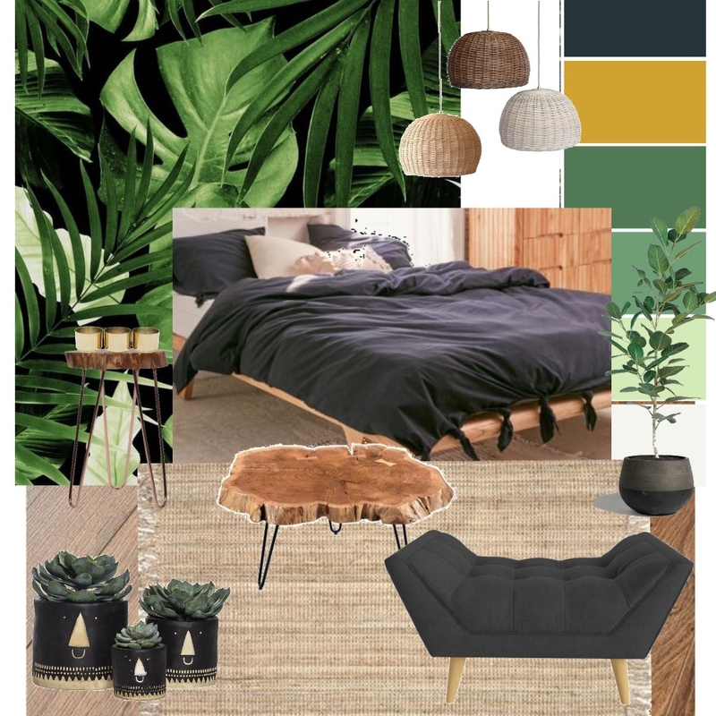 Midnight Tropics Mood Board by JasonAndrea on Style Sourcebook