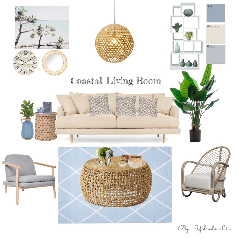 Coastal Mood Board Mood Board by Yolanda on Style Sourcebook