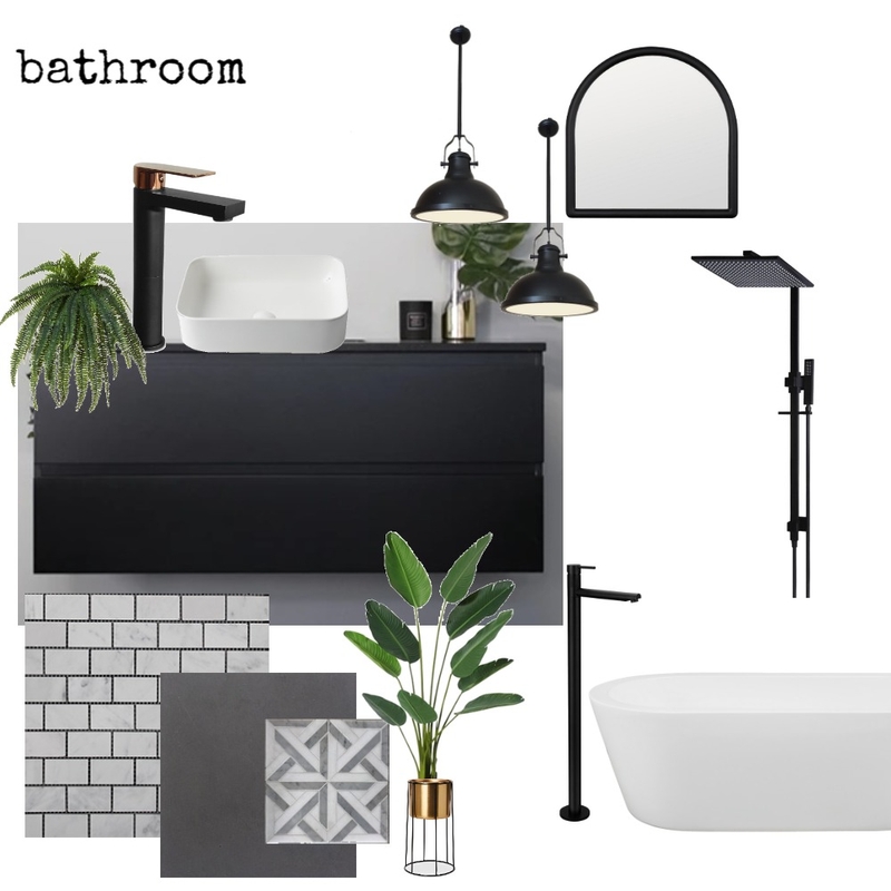 industrial bathroom Mood Board by Charming Interiors by Kirstie on Style Sourcebook