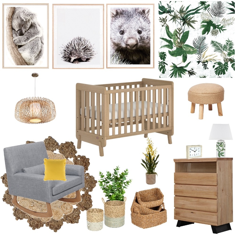 Australiana Nursery Mood Board by ChristieParody on Style Sourcebook