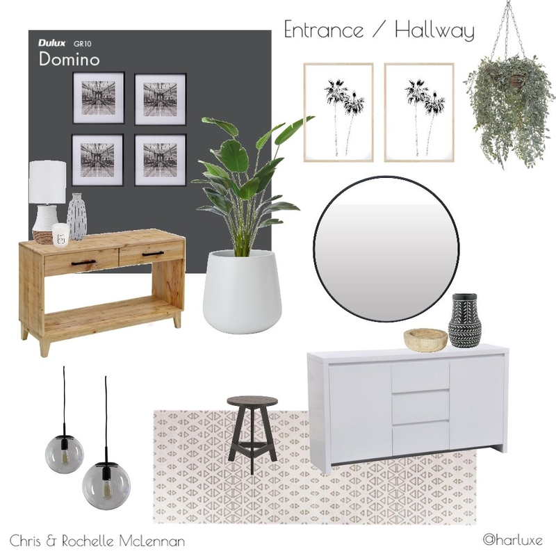 Rochelle - Entrance Mood Board by Harluxe Interiors on Style Sourcebook