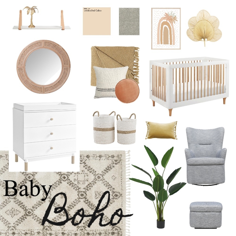 Baby Boho Mood Board by blue-louie-style-hunter on Style Sourcebook