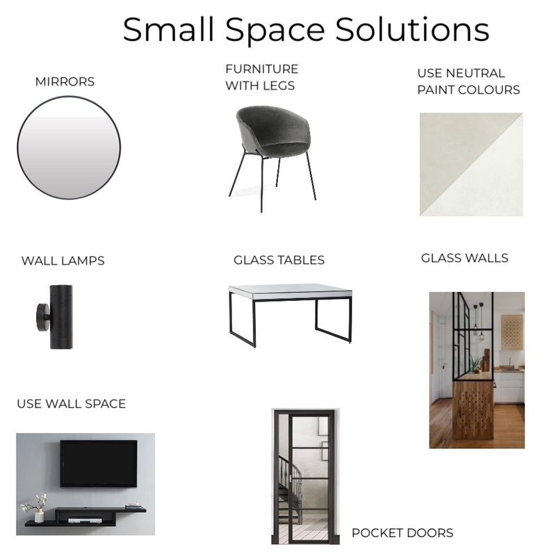 Small space solutions Mood Board by Khannah87 on Style Sourcebook