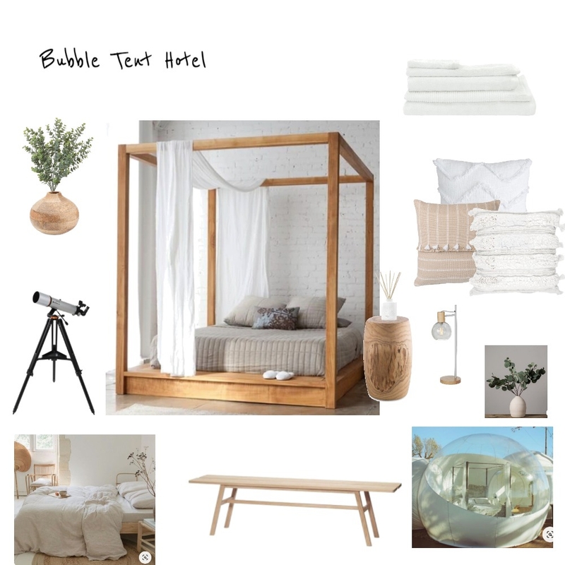 Bubble Tent Hotel Mood Board by Cedar &amp; Snø Interiors on Style Sourcebook