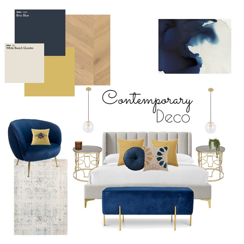 Contemporary Deco Mood Board by TessaT on Style Sourcebook