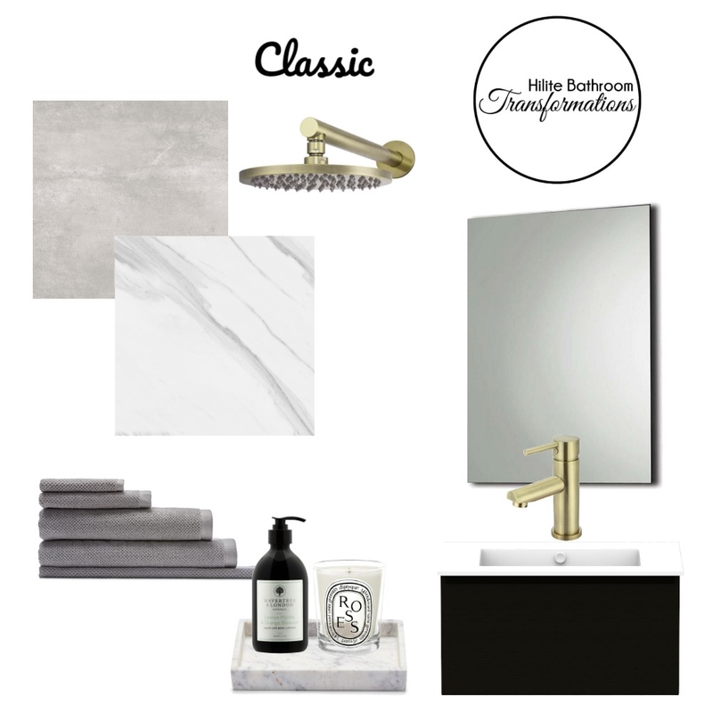 Classic Package Mood Board by Hilite Bathrooms on Style Sourcebook