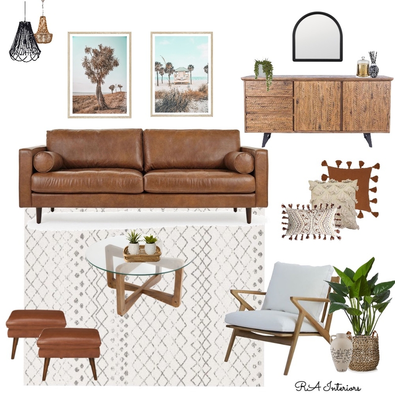 Autumn Tone Living Room Mood Board by RA Interiors on Style Sourcebook