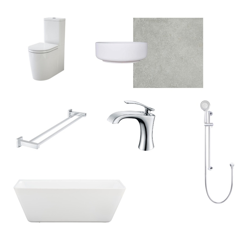 Bathroom Interior Design Mood Board by J