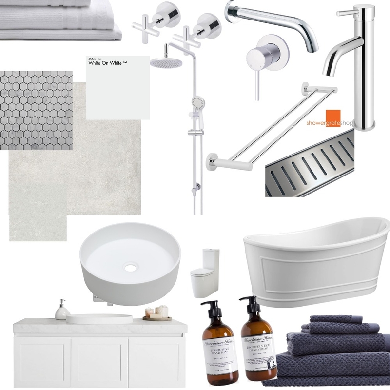 Bathroom Mood Board by laraclark on Style Sourcebook