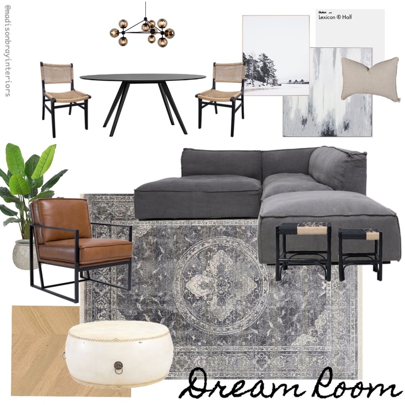 "Dream Room" OZ Design #1 Mood Board by MadsG on Style Sourcebook