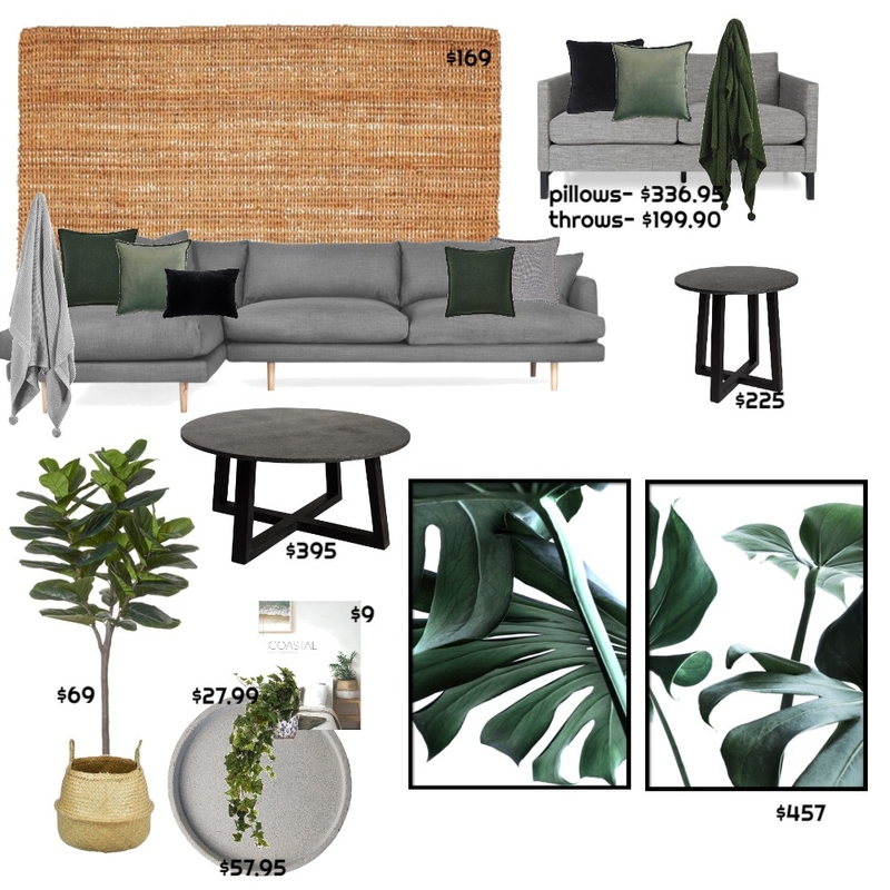 Eoins House- Living Interior Design Mood Board by angiecooper