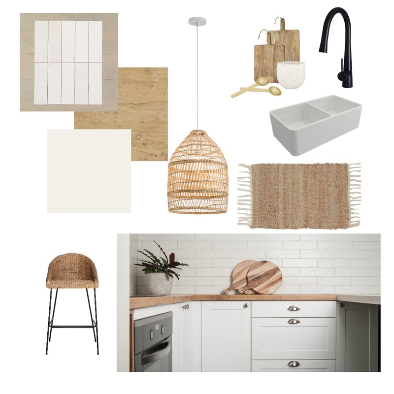 Scandi Kitchen Mood Board by Styledbymel on Style Sourcebook