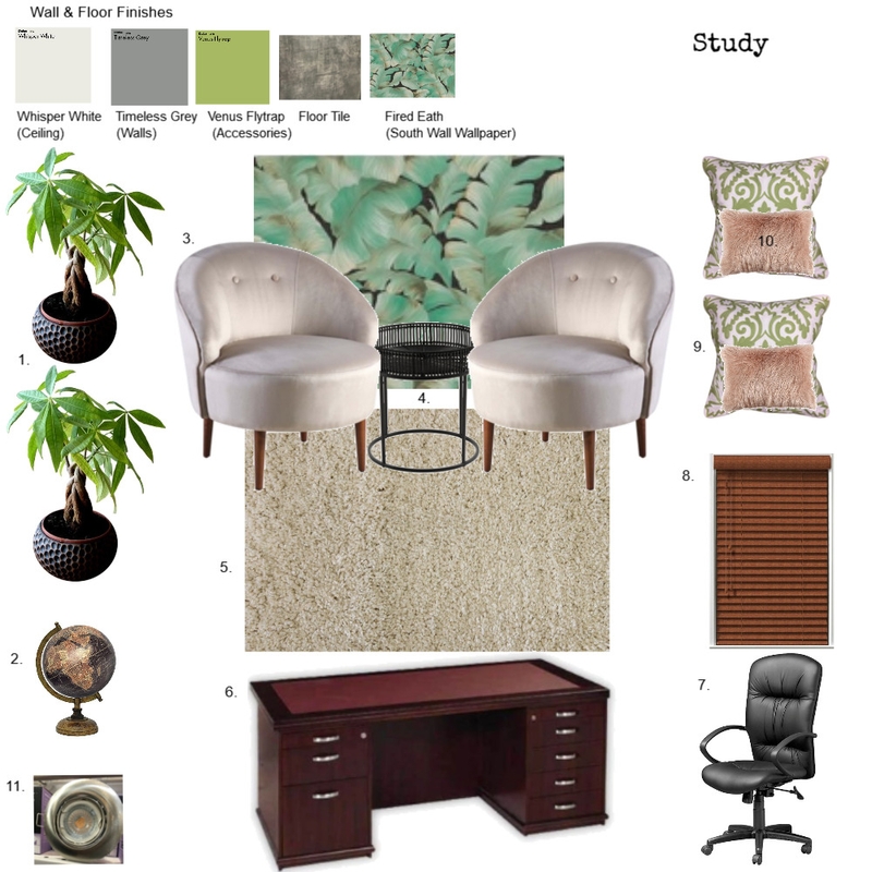 Study Mood Board by momomo on Style Sourcebook