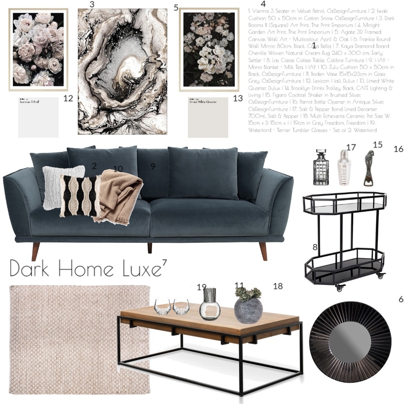 OZDF Mood Board by missalex on Style Sourcebook