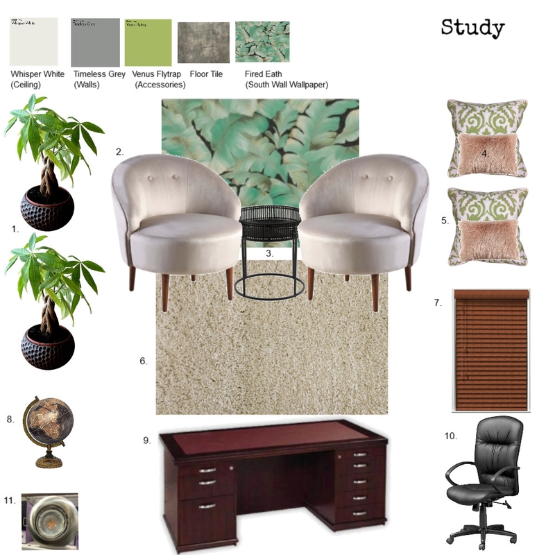 Study Mood Board by momomo on Style Sourcebook