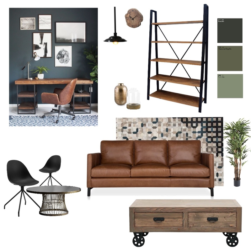 Home Office - Assignment 3 - v4 Mood Board by DD on Style Sourcebook