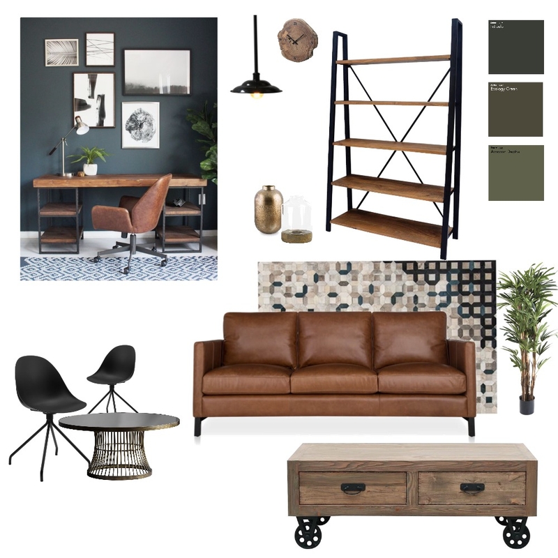 Home Office - Assignment 3 - v5 Mood Board by DD on Style Sourcebook