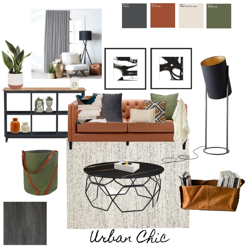 Urban Chic Mood Board by Elena Vignoli on Style Sourcebook