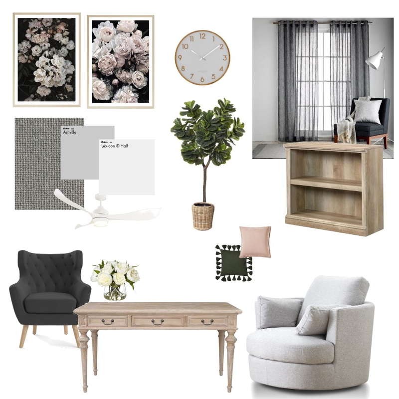 Office Mood Board by lozbaldock on Style Sourcebook