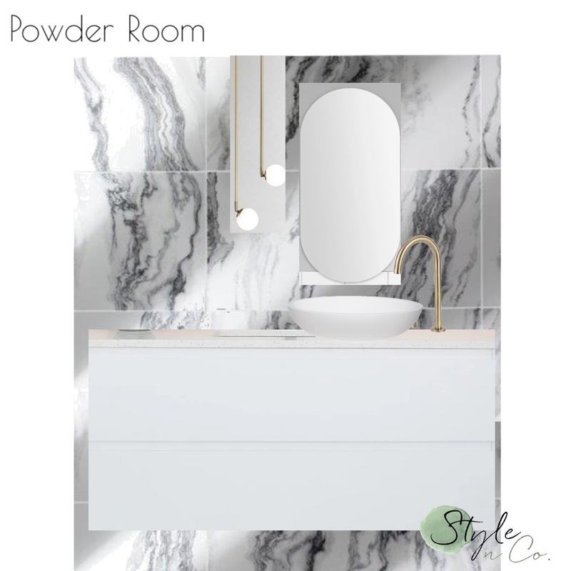 Powder Room Torokina Mood Board by Batya Bassin on Style Sourcebook