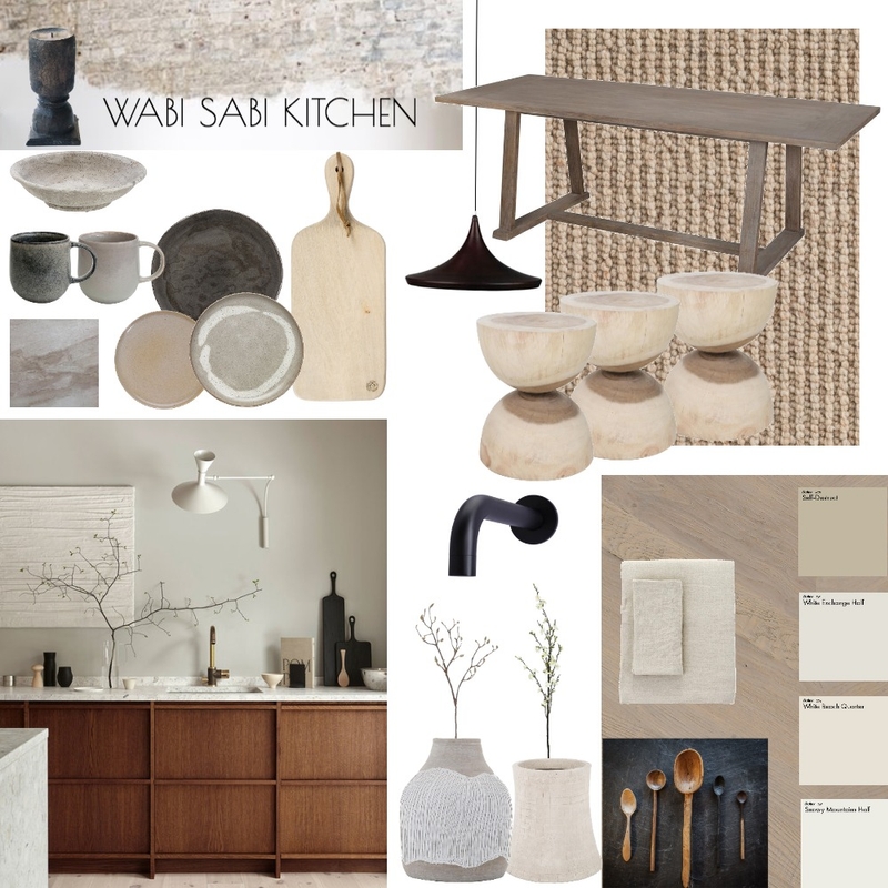 Wabi Sabi Mood Board by lks on Style Sourcebook