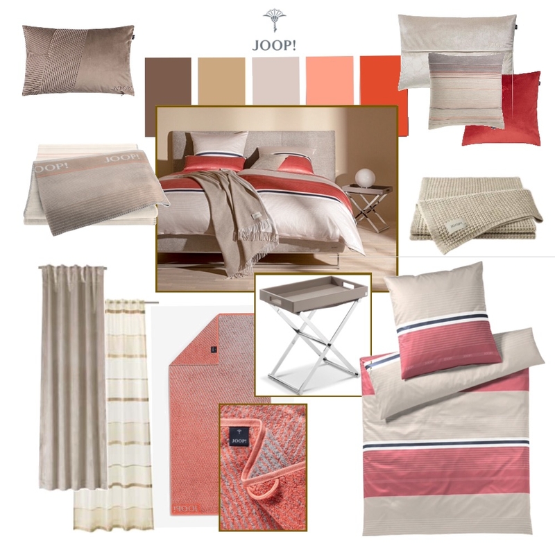 Joop coral Mood Board by Weiss on Style Sourcebook