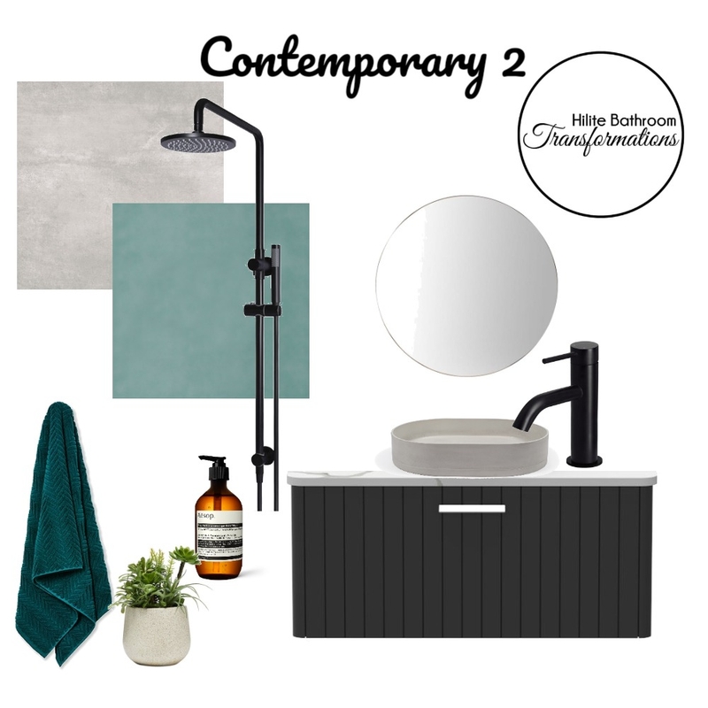 Contemporary 2 Package Mood Board by Hilite Bathrooms on Style Sourcebook