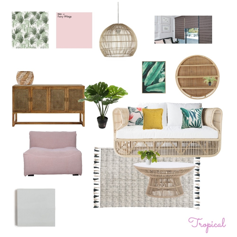 Tropical Mood Board by andisomorjai on Style Sourcebook