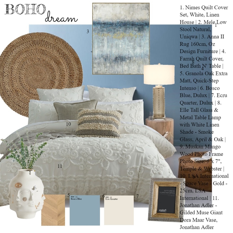 BOHO DREAM Mood Board by ireminii on Style Sourcebook