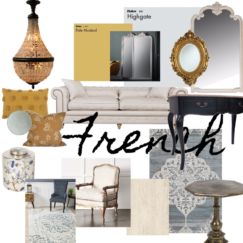 French Provincial Mood Board by Shari Dang on Style Sourcebook