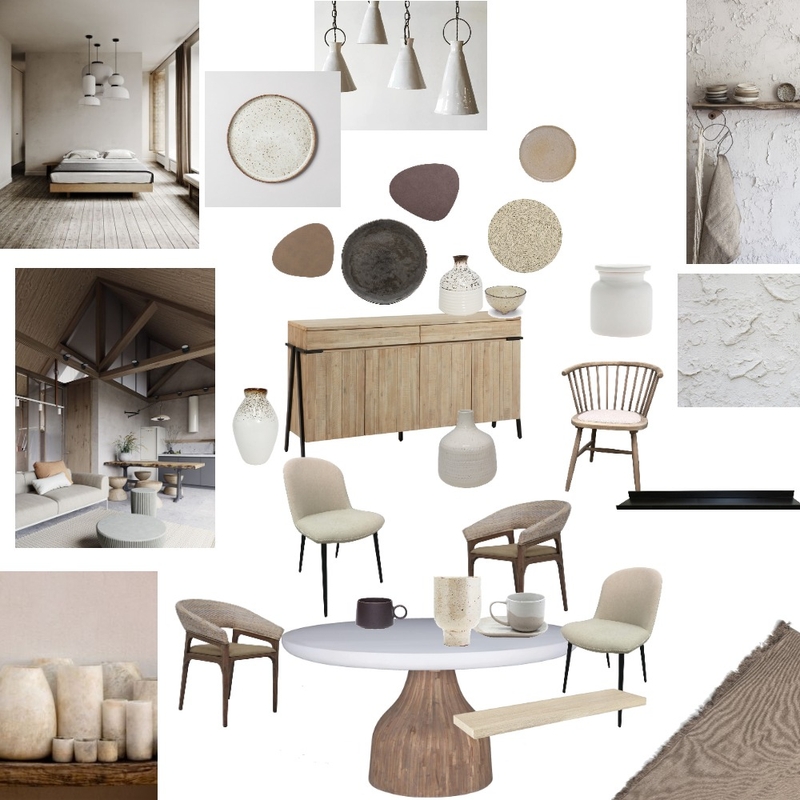 Wabi-Sabi Mood Board by Natalie le Roux on Style Sourcebook