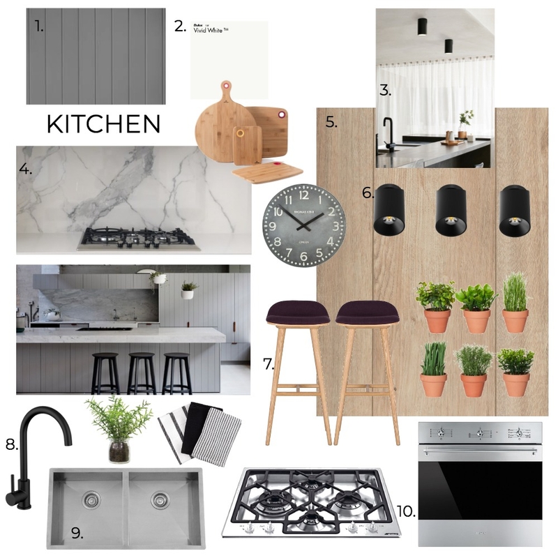 A9 Mood Board Kitchen Mood Board by Genie on Style Sourcebook