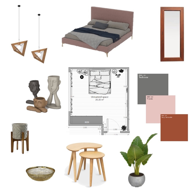 bed  room Mood Board by DESIGNER on Style Sourcebook