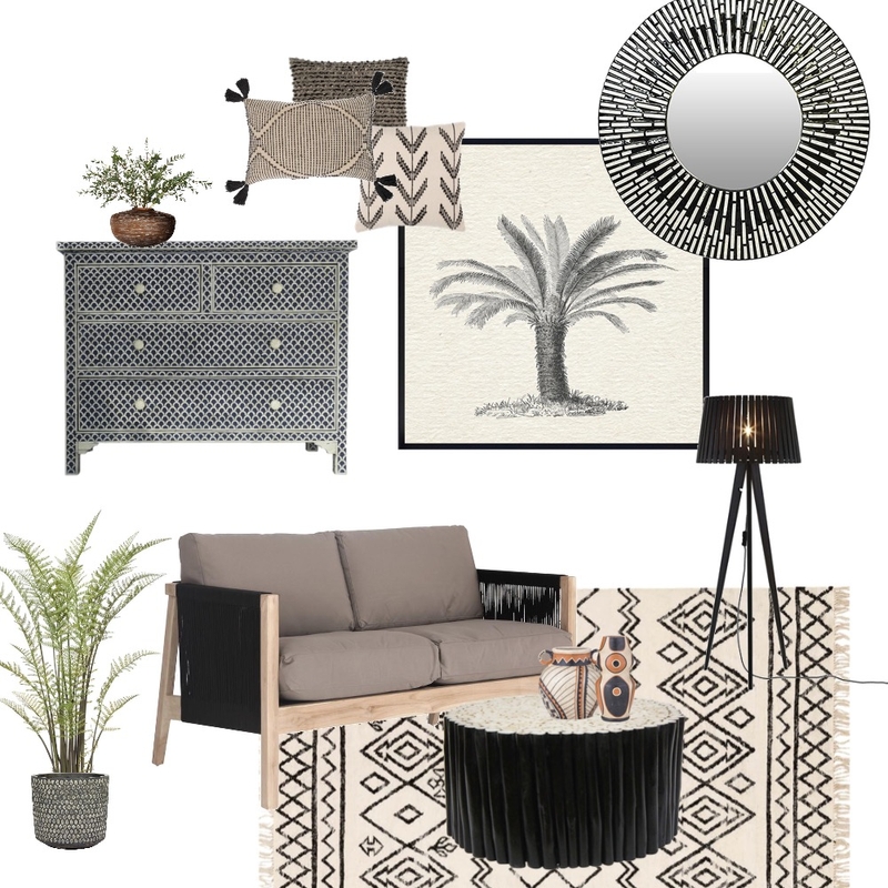 Tribal sitting room Mood Board by Simplestyling on Style Sourcebook