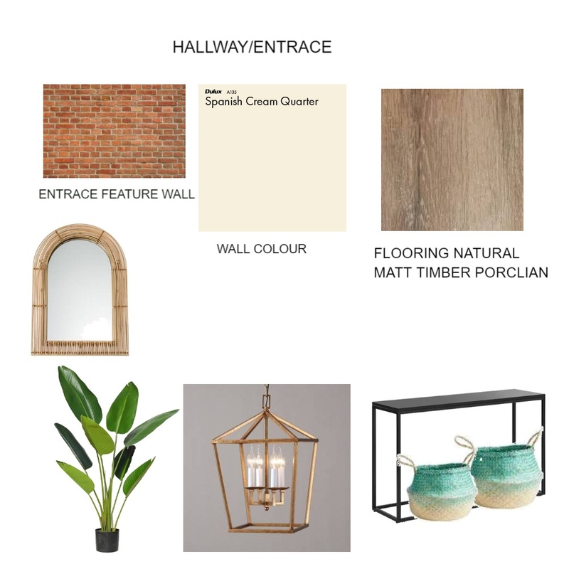 HALLWAY Mood Board by becfarr on Style Sourcebook