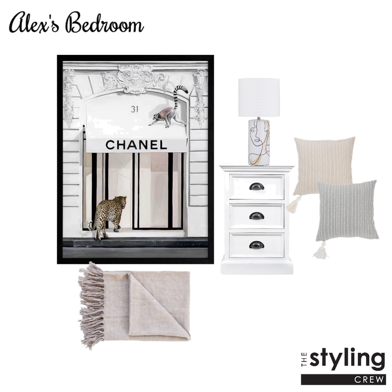 Alex's Bedroom Mood Board by the_styling_crew on Style Sourcebook