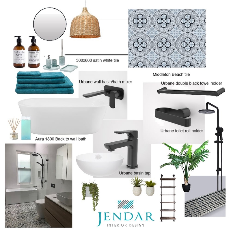 Darbin bathroom Mood Board by Jendar Interior Design on Style Sourcebook