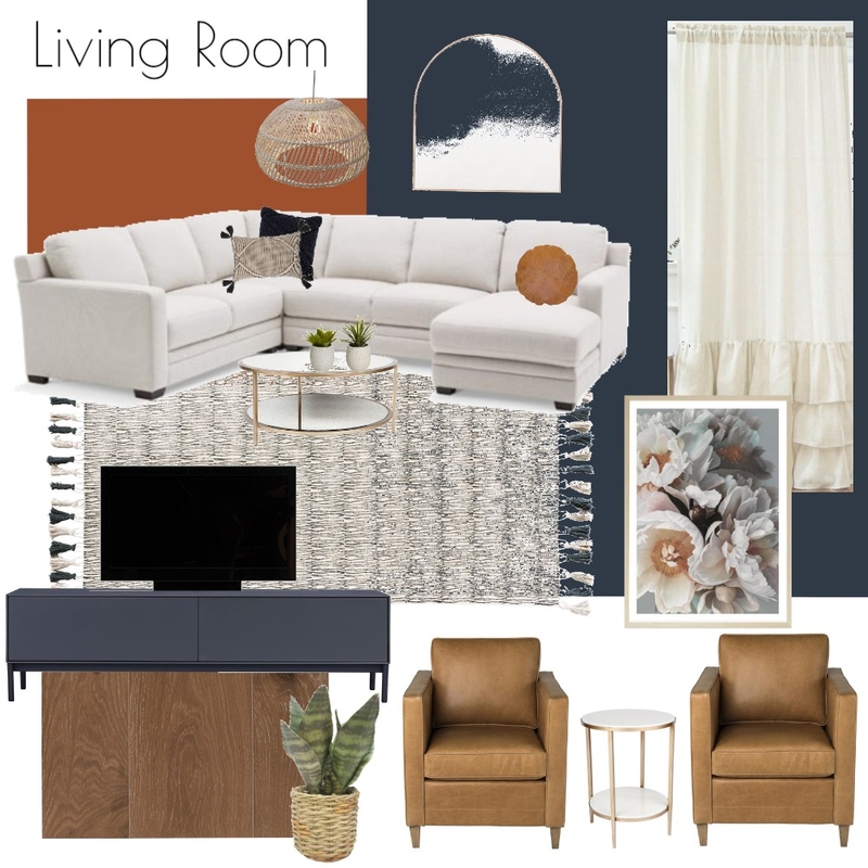 IDI#9 - Living Room Mood Board by JamieHerman on Style Sourcebook