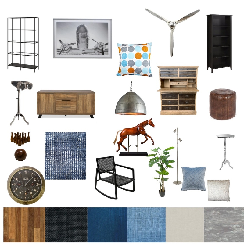 MENS NOOK Mood Board by bowerbirdonargyle on Style Sourcebook