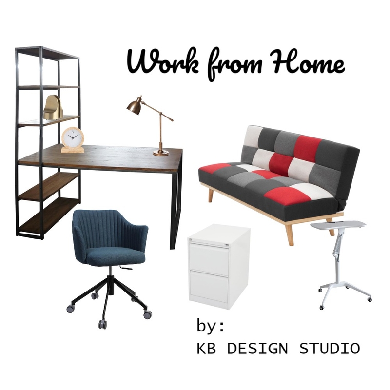 Work from Home Mood Board by KB Design Studio on Style Sourcebook