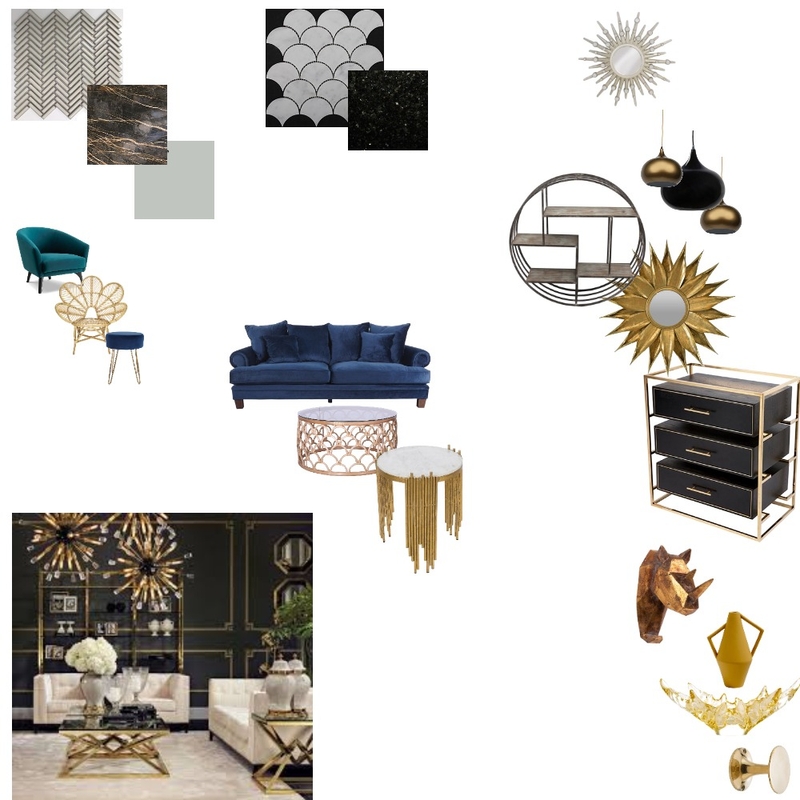 Art Deco Mood Board by ohemaaserwaa on Style Sourcebook