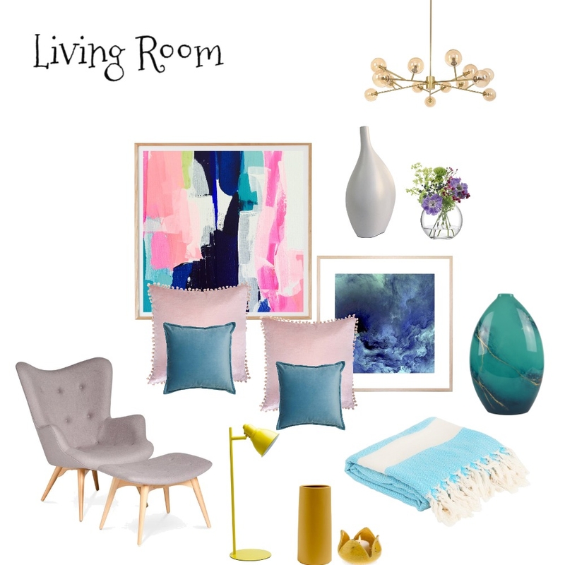 Living Room Elements Mood Board by Mermaid on Style Sourcebook