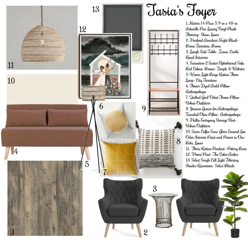 Tasia's Foyer Mood Board by ablovett on Style Sourcebook