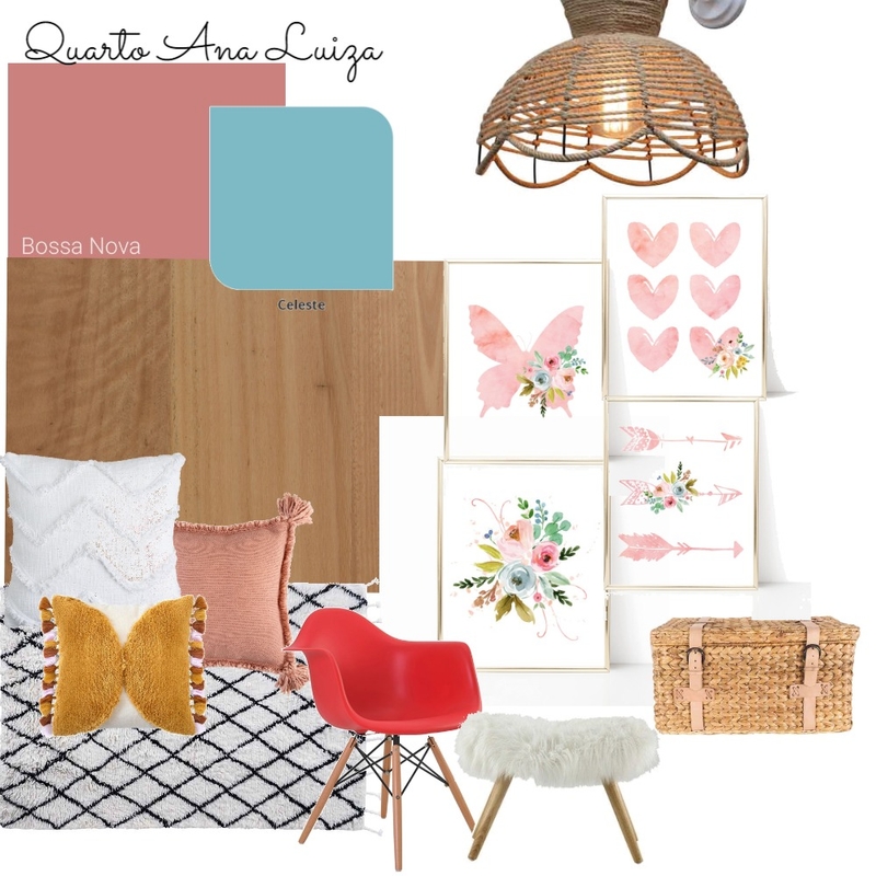 Quarto Ana Luiza Mood Board by Ana Sofia Navarro on Style Sourcebook