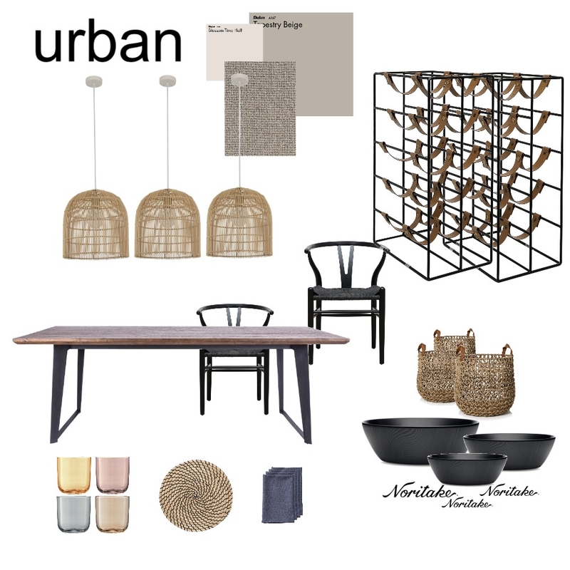 urban dining Mood Board by Magnea on Style Sourcebook