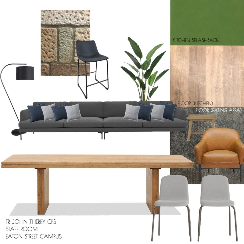 FJT Staffroom Eaton Street Campus Mood Board by FrostandGrey on Style Sourcebook